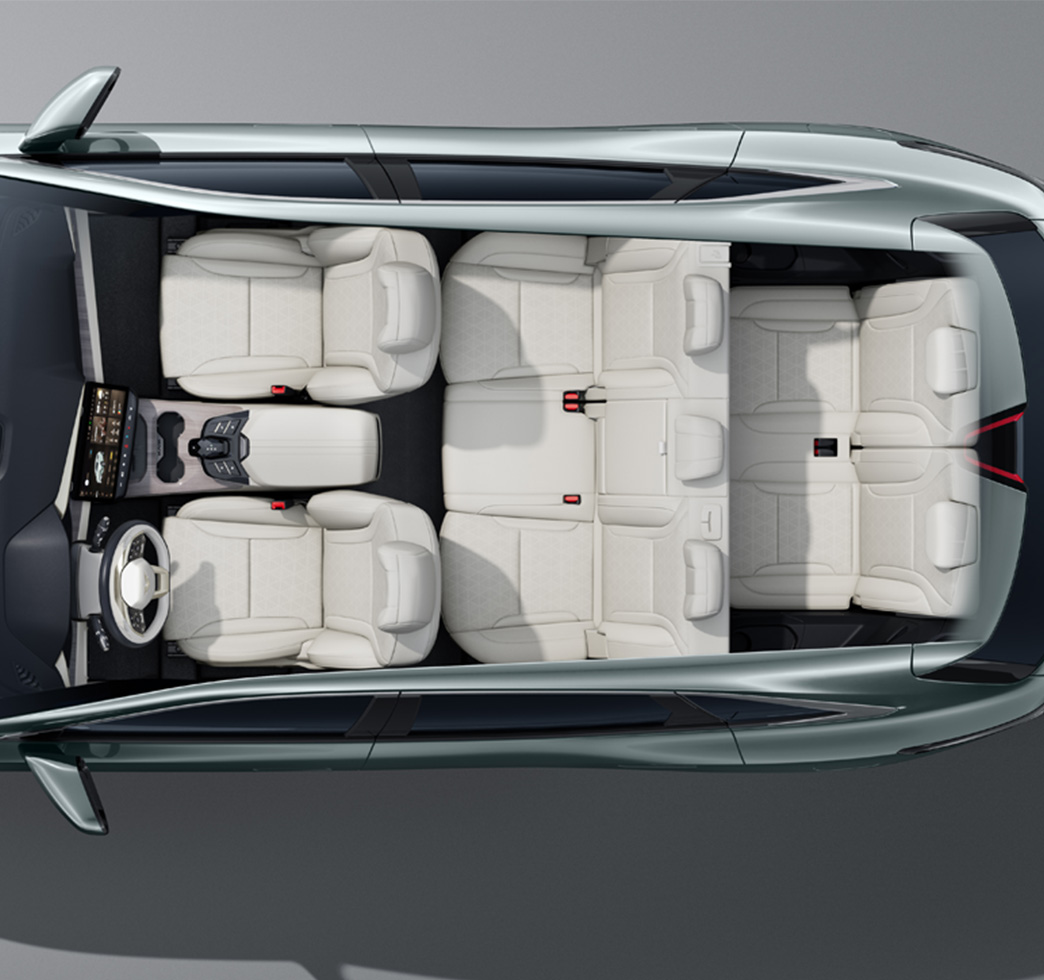 X7 espacio interior